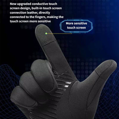 Winter Gloves Waterproof Thermal Touch Screen Thermal Windproof Warm Gloves Cold Weather Running Sports Hiking Ski