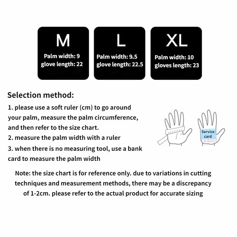 Winter Gloves Waterproof Thermal Touch Screen Thermal Windproof Warm Gloves Cold Weather Running Sports Hiking Ski