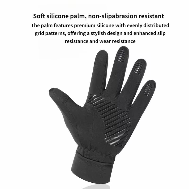 Winter Gloves Waterproof Thermal Touch Screen Thermal Windproof Warm Gloves Cold Weather Running Sports Hiking Ski