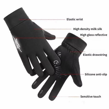 Winter Gloves Waterproof Thermal Touch Screen Thermal Windproof Warm Gloves Cold Weather Running Sports Hiking Ski